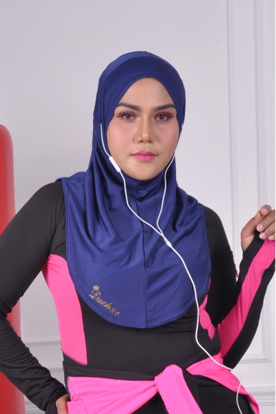 SPORT HIJAB - BLUE